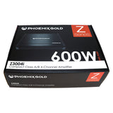 Amplificador de 4 canales Phoenix Gold 4x60W 4Ohm