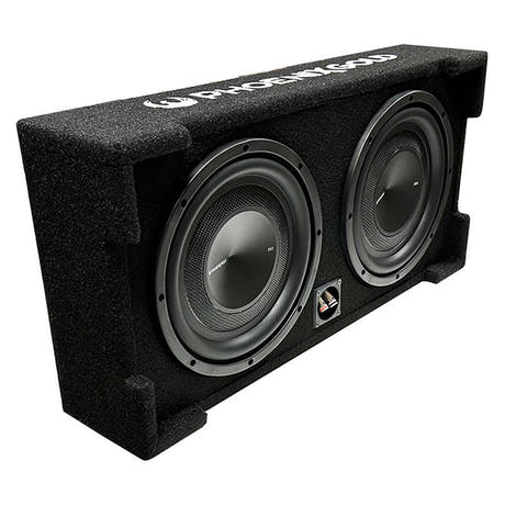 Phoenix Gold 2X10" 700W RMS 2Ohm box de subwoofer pasivo