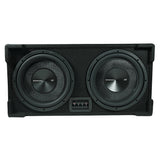Phoenix Gold 2X12" 1000W RMS 2Ohm subwoofer pasivo box
