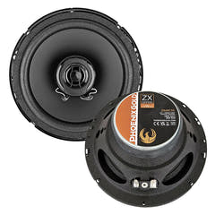 Altavoz coaxial de 2 vías Phoenix Gold de 165 mm, 50W RMS