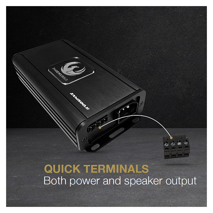 Amplificador Phoenix Gold 1x500W CLASS-D "mini"