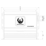 Amplificador Phoenix Gold 1x500W CLASS-D "mini"