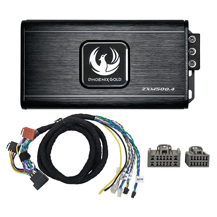 Amplificador Plug-N-Play Phoenix Gold Volvo 2004- 4x125W (ZXMPV3)