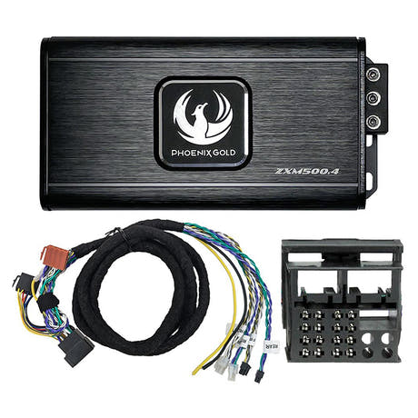 Amplificador Plug-N-Play Phoenix Gold VW Seat Audi 4x125W