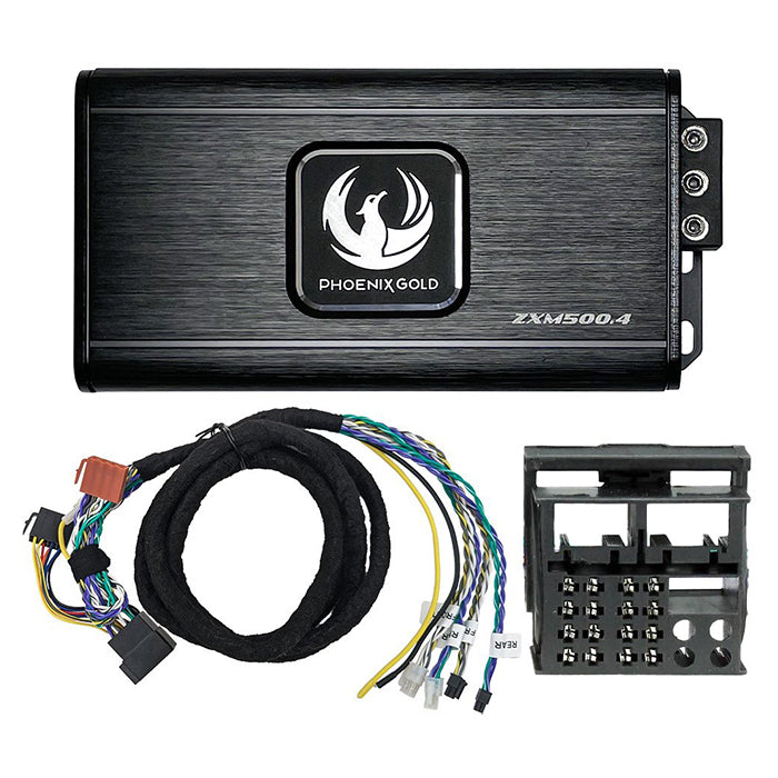 Amplificador Plug-N-Play Phoenix Gold VW Seat Audi 4x125W