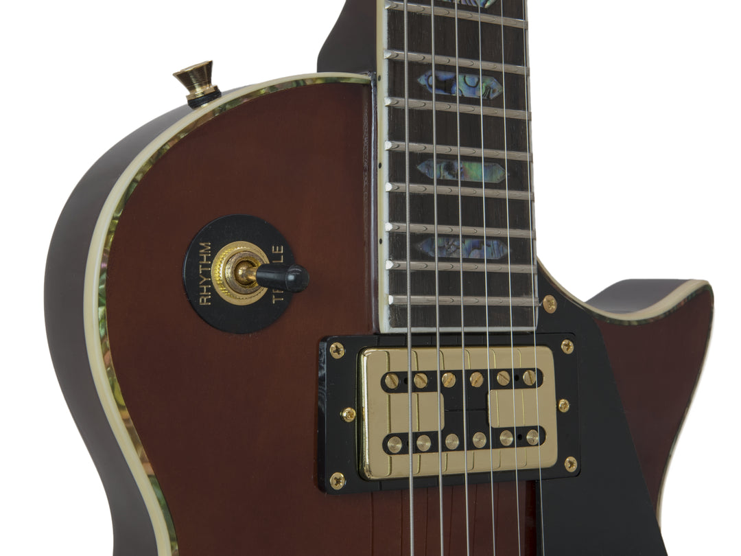 DiMavery LP-700 Electric Guitar, Honey High gloss