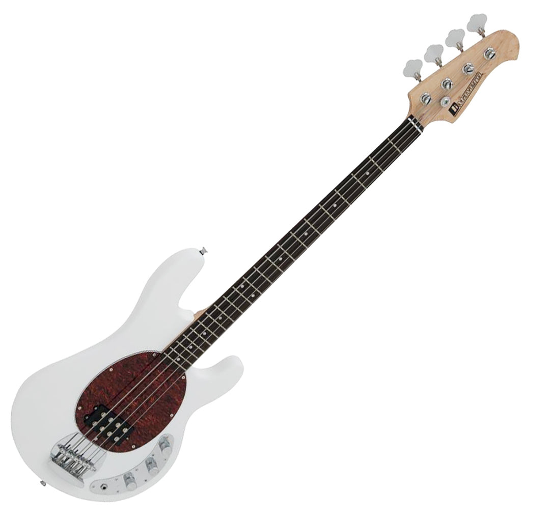 DiMavery MM-501 Bajo eléctrico (Blanco)