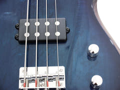 DiMavery SB-201 Bajo eléctrico (Azul Burst)