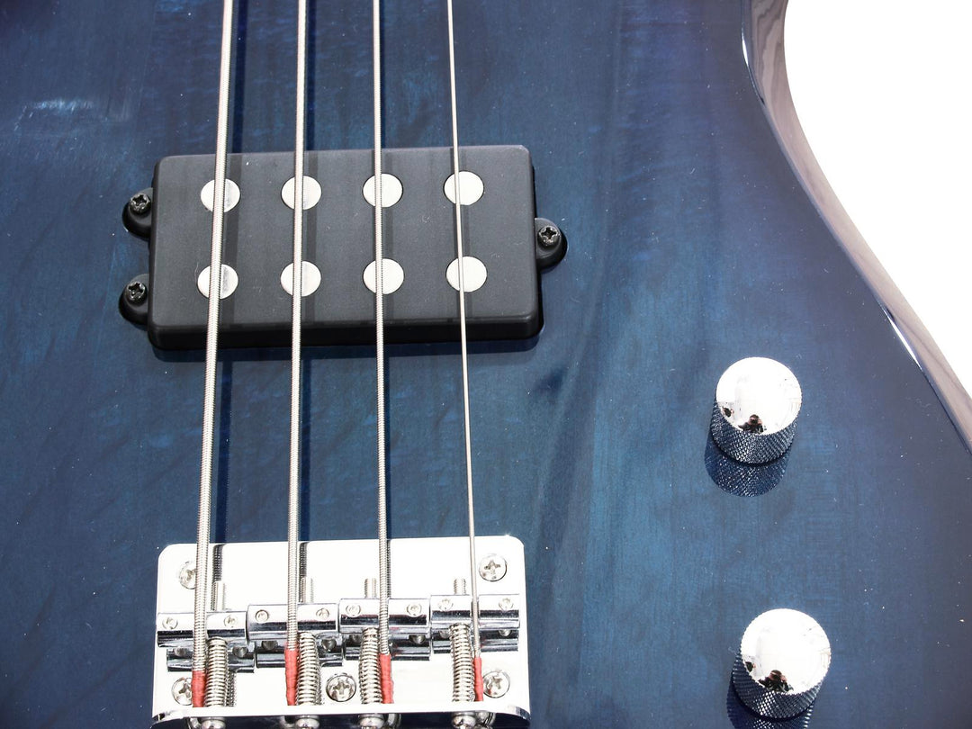 DiMavery SB-201 Bajo eléctrico (Azul Burst)
