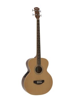 DiMavery AB-450 Acoustic Bass, Natural Clock