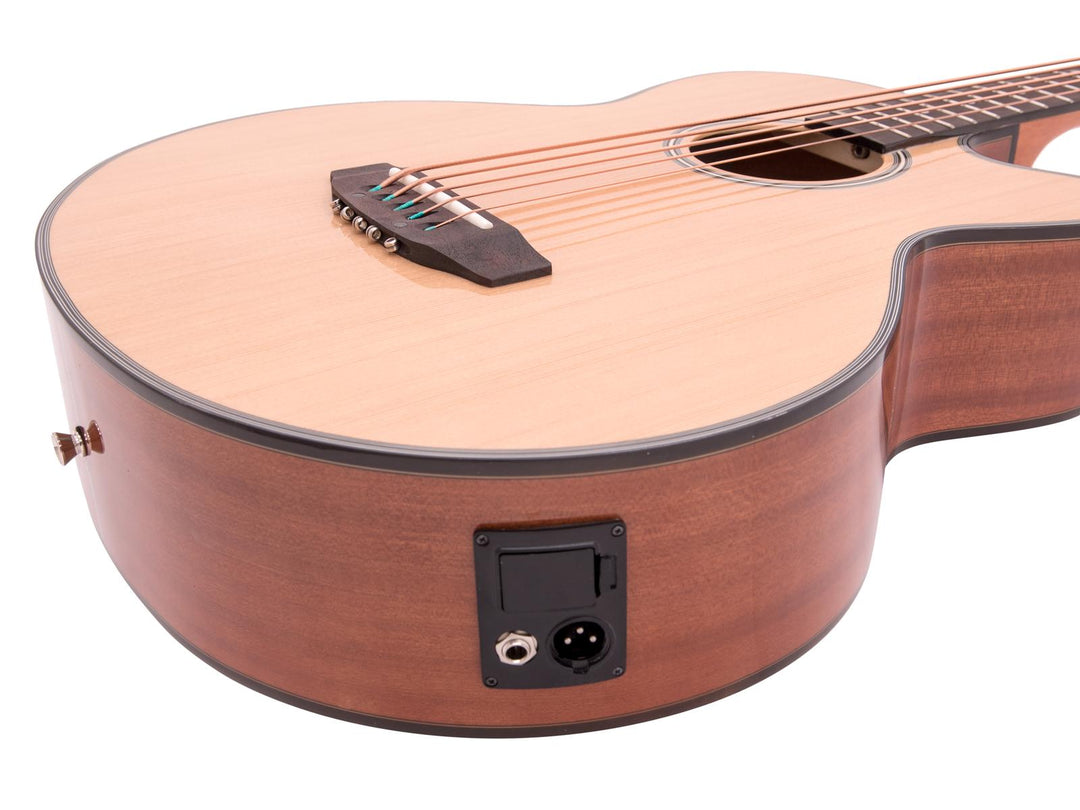 DiMavery AB-455 Bajo acústico, 5 cuerdas, Natural