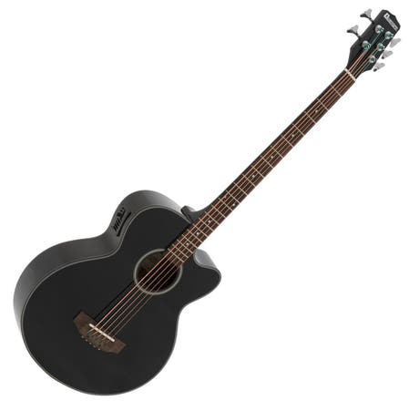 DiMavery AB-455 Bajo acústico, 5 cuerdas, Negro