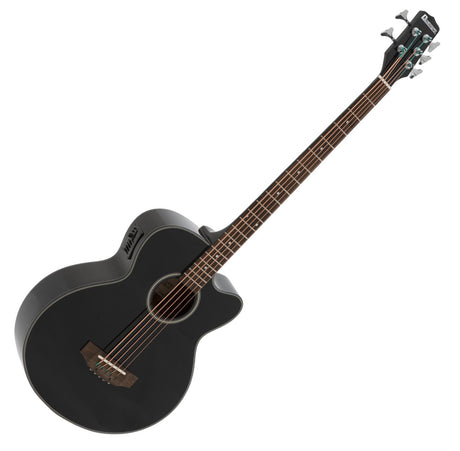 DiMavery AB-455 Bajo acústico, 5 cuerdas, Negro