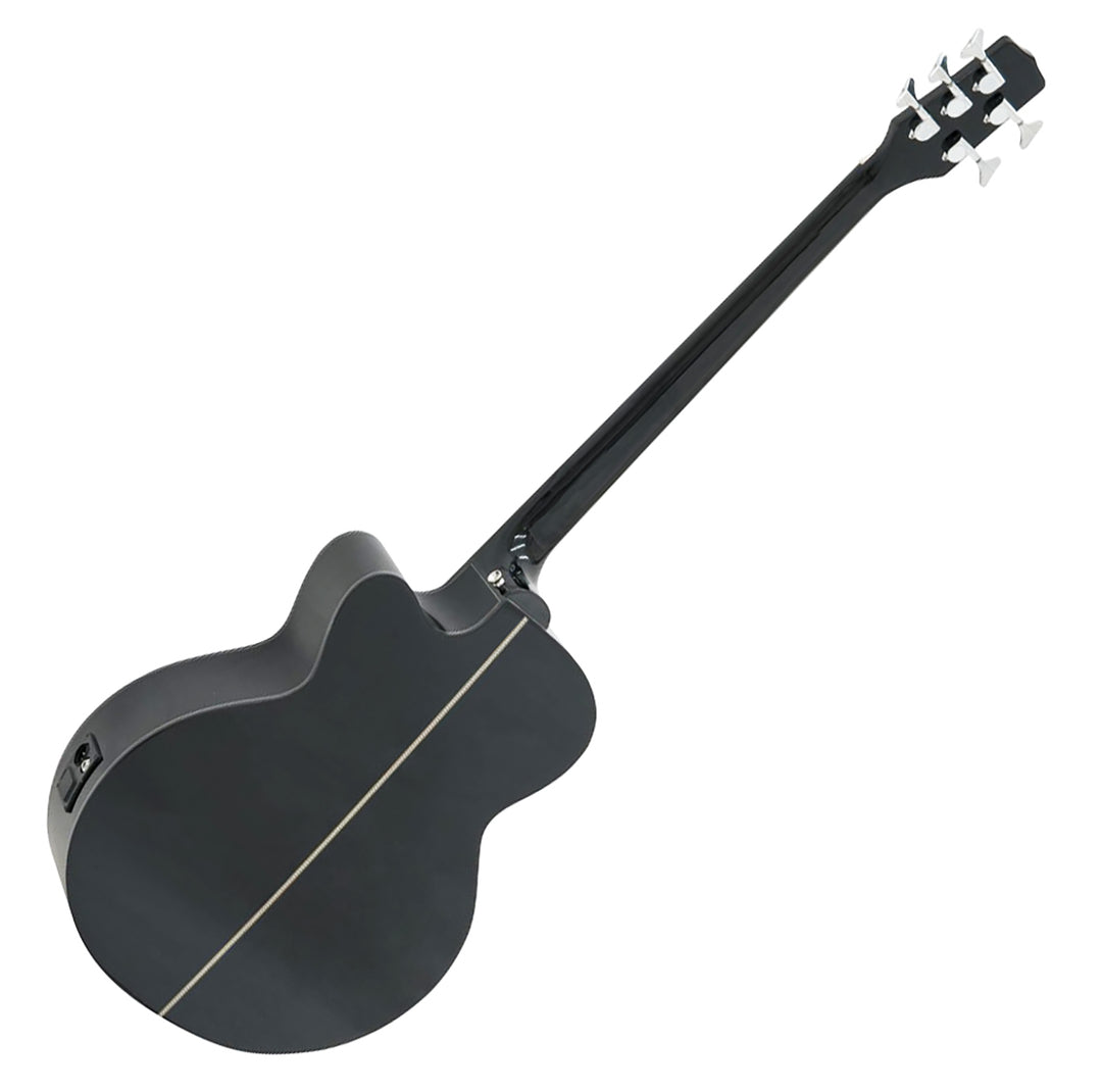 DiMavery AB-455 Bajo acústico, 5 cuerdas, Negro
