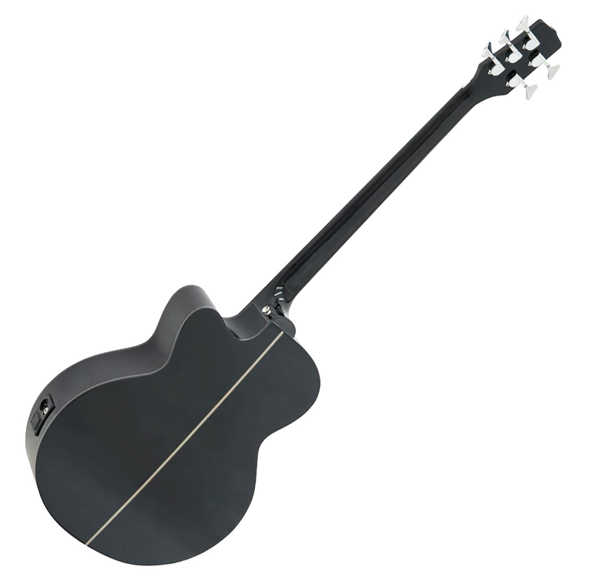 DiMavery AB-455 Bajo acústico, 5 cuerdas, Negro