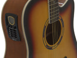 DiMavery DR-520 Guitarra Western (Sunburst)