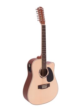 DiMavery DR-612 Guitarra Western 12 cuerdas (Natural)
