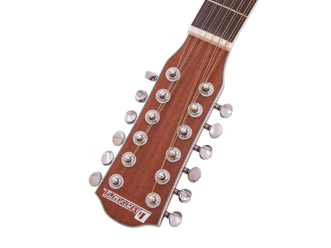 DiMavery DR-612 Guitarra Western 12 cuerdas (Natural)