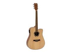 DiMavery JK-500 Guitarra Western (Natural)