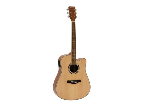 DiMavery JK-500 Guitarra Western (Natural)