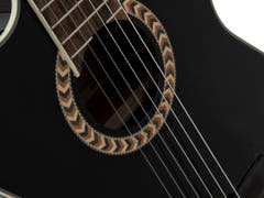 DiMavery CN-600L Guitarra clásica española (Negra)
