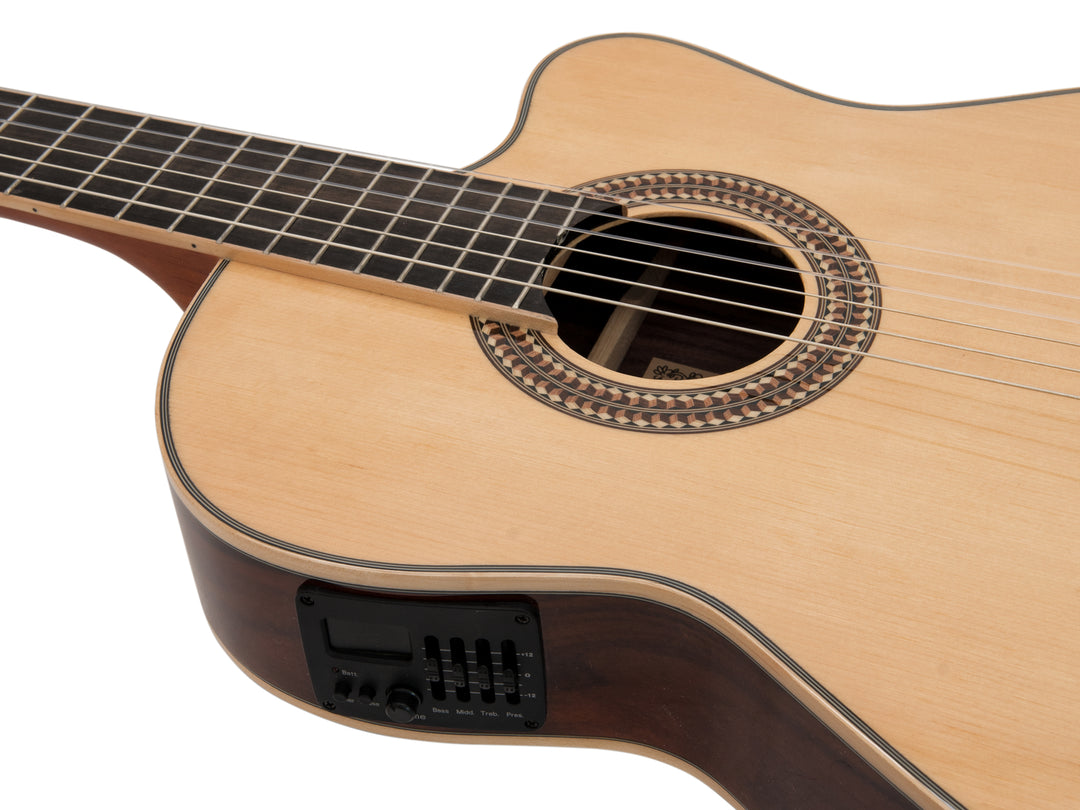 DiMavery TB-100 Guitarra clásica española (Natural)