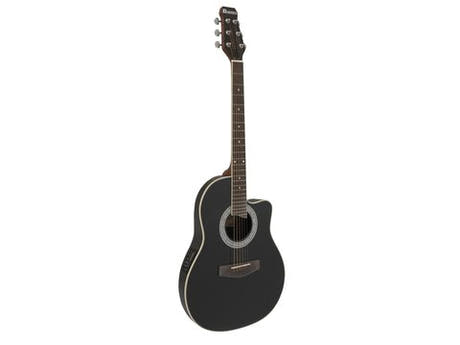 DiMavery RB-300 Guitarra Roundback (Negra)