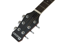 DiMavery RB-300 Guitarra Roundback (Negra)