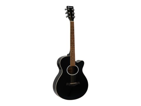 DiMavery AW-400 Guitarra Western (Negra)