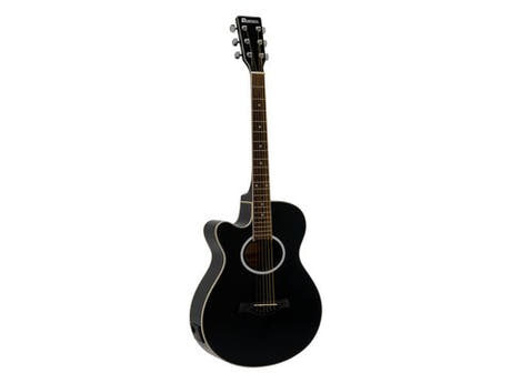 DiMavery AW-400 Guitarra Western LH (Negra)