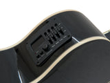 DiMavery AW-400 Guitarra Western LH (Negra)