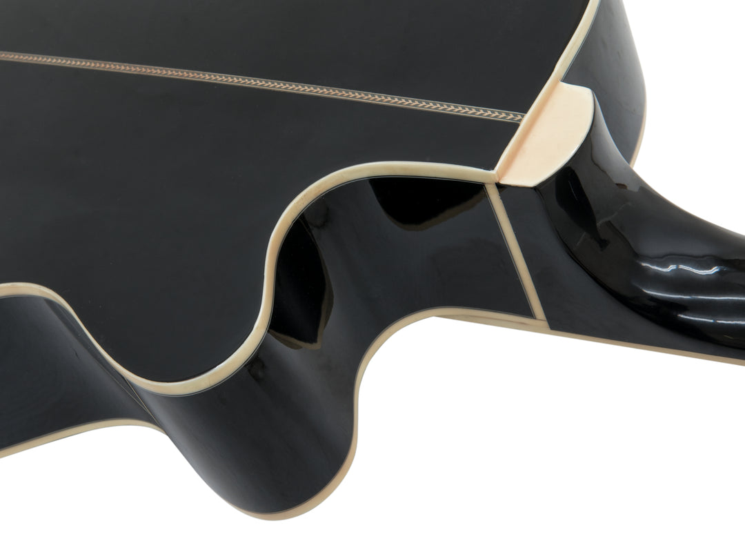 DiMavery AW-400 Guitarra Western LH (Negra)