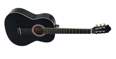 DiMavery AC-303 Guitarra clásica española 4/4 (Negra)