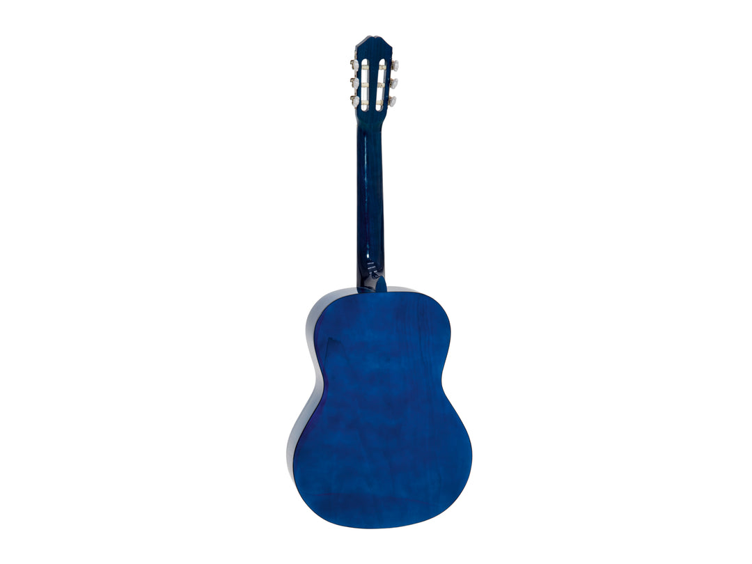 DiMavery AC-303 Guitarra clásica española (Azul burst)