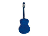 DiMavery AC-303 Classical Guitar, Blue burst