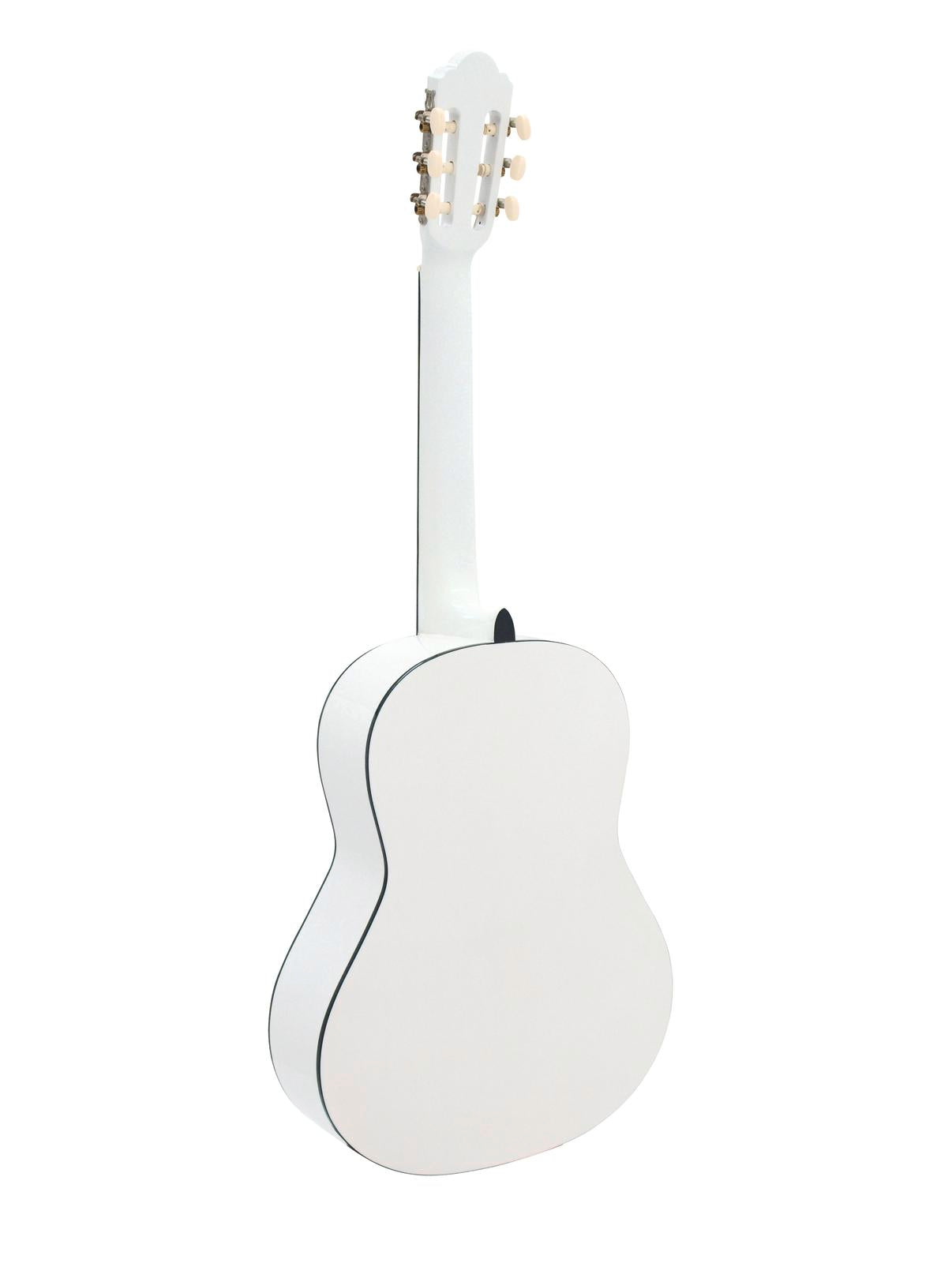 DiMavery AC-303 Classical Guitar, White