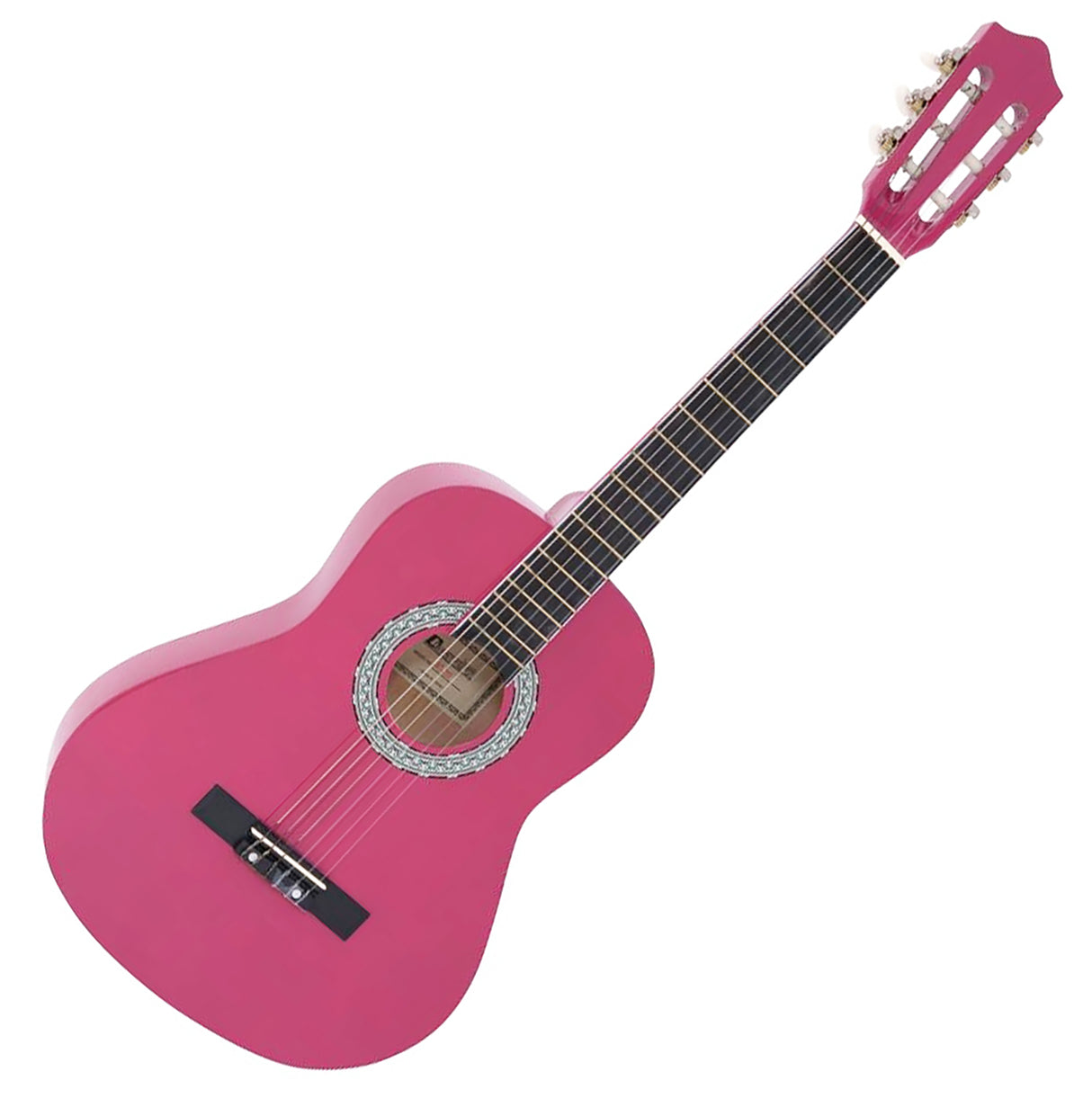 DiMavery AC-303 Spanish Guitar 3/4 Starter Kit (Pink)