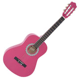 DiMavery AC-303 Spanish Guitar 3/4 Starter Kit (Pink)