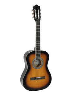 DiMavery AC-303 Guitarra clásica española 3/4 (Sunburst)
