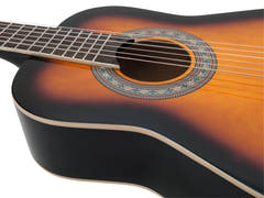 DiMavery AC-303 Guitarra clásica española 1/2 (Sunburst)