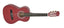 DiMavery AC-303 Classical Spanish Guitar 1/2 (Red)