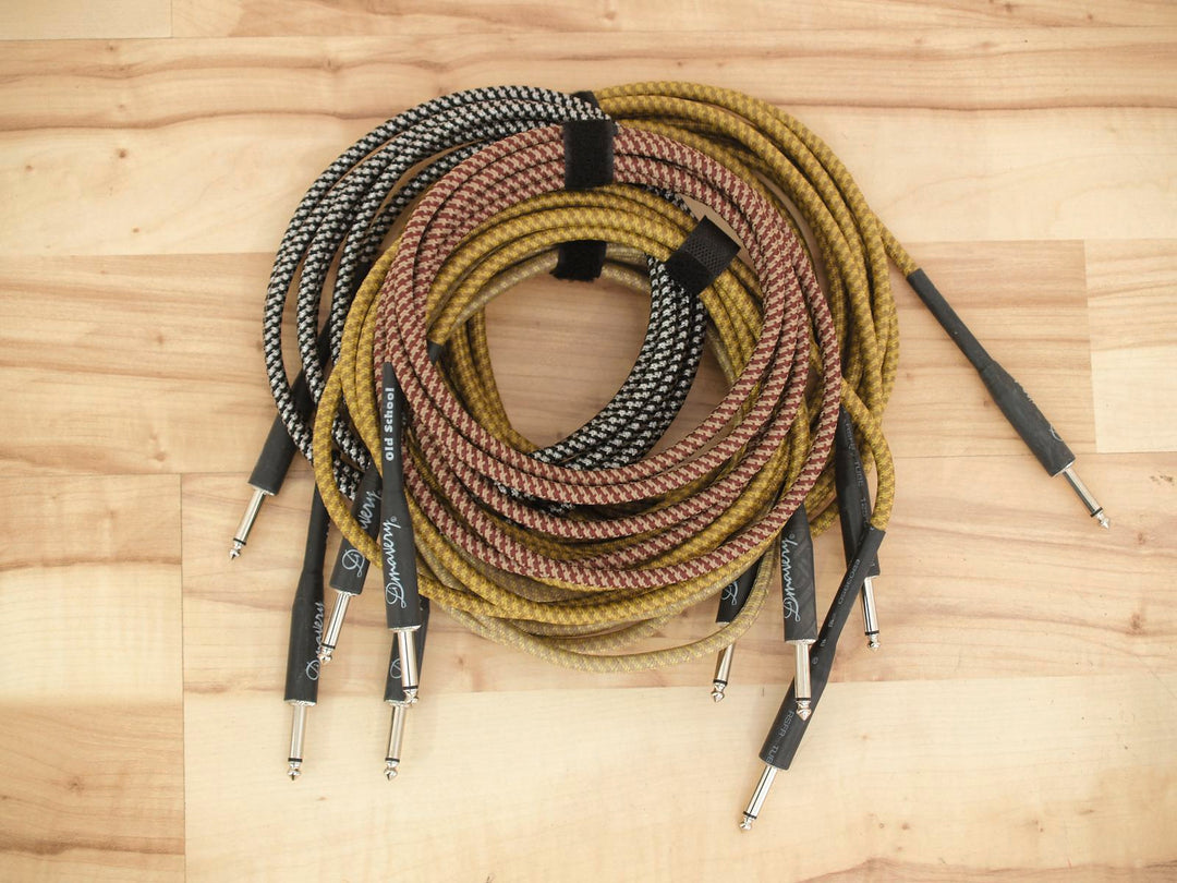 DiMavery Cable de instrumento, 3m, Negro/Plata