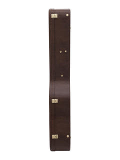 DiMavery Estuche rígido para guitarra Western, Marrón