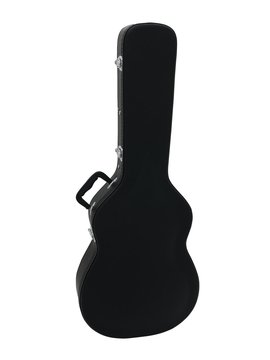 DiMavery Estuche rígido para guitarra Western, Negro