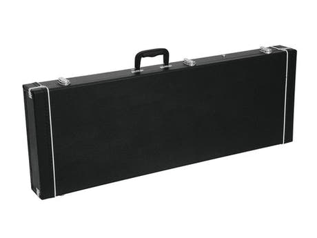 DiMavery Estuche rígido para bajo eléctrico, rectangular
