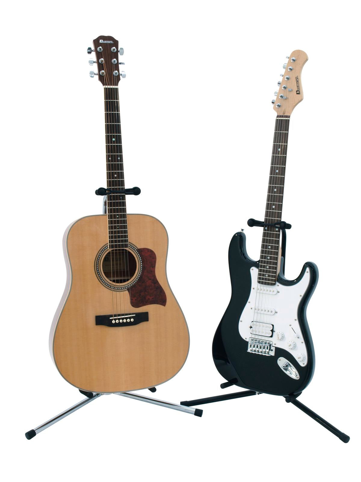 DiMavery Soporte para Guitarras Negro, ECO