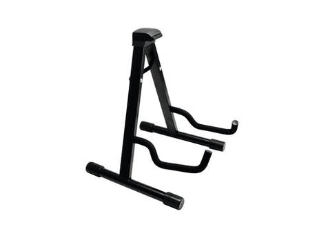 DiMavery Soporte de guitarra para guitarra acústica negra