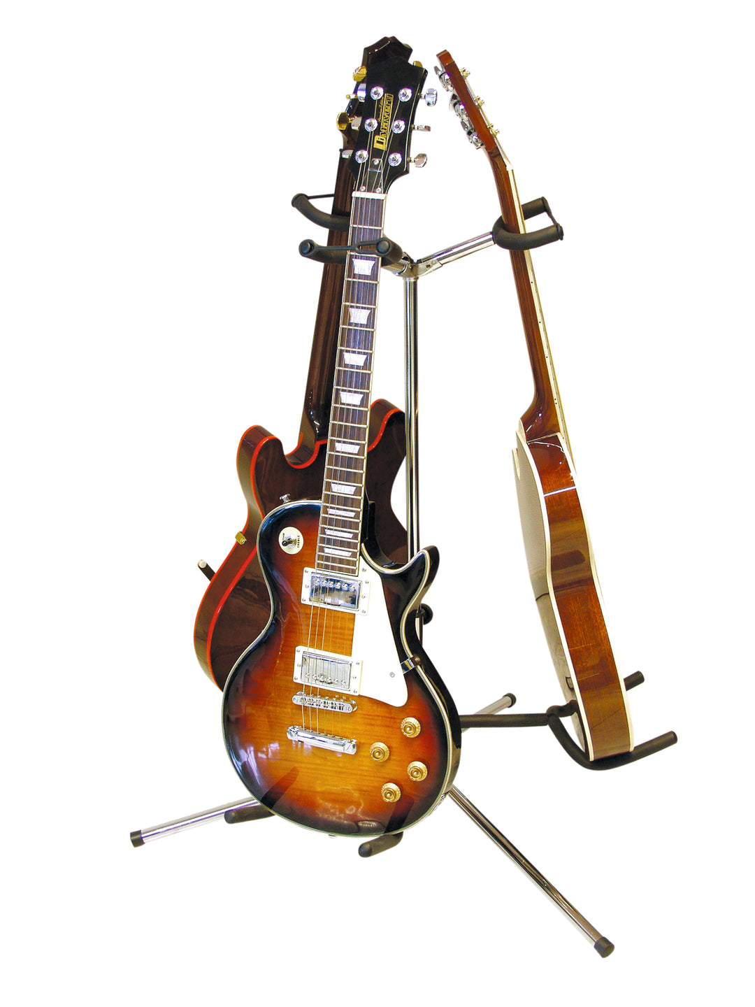 DiMavery Soporte para 3 Guitarras