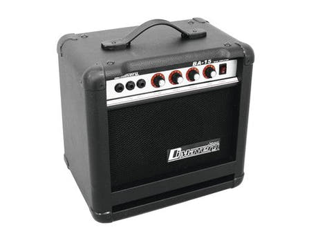 DiMavery BA-15 Amplificador para Bajo 15W Negro