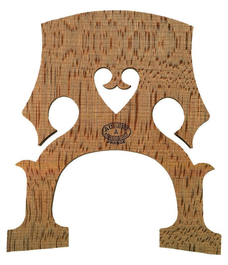 Aubert Luthier soporte para violonchelo modelo francés 16, 3/4, anchura del pie 83 mm